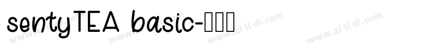 sentyTEA basic字体转换